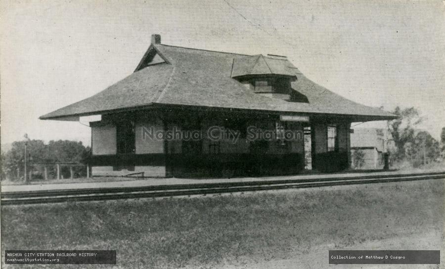 Postcard: Blackmount Station, North Haverhill, N.H.